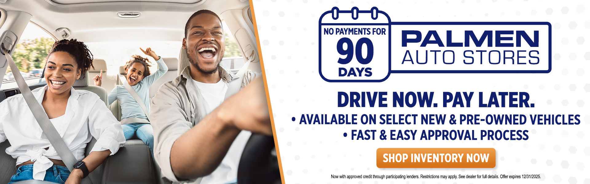 No Payments for 90 Days